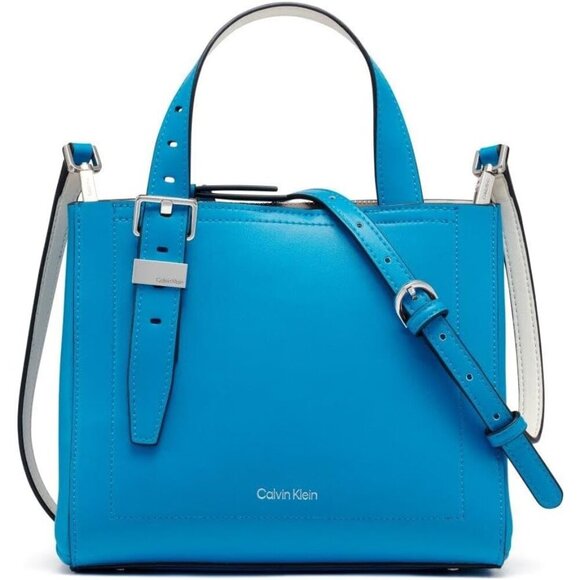 Women’s Vegan Leather Crossbody Bag Triple Compartment Organizer Travel